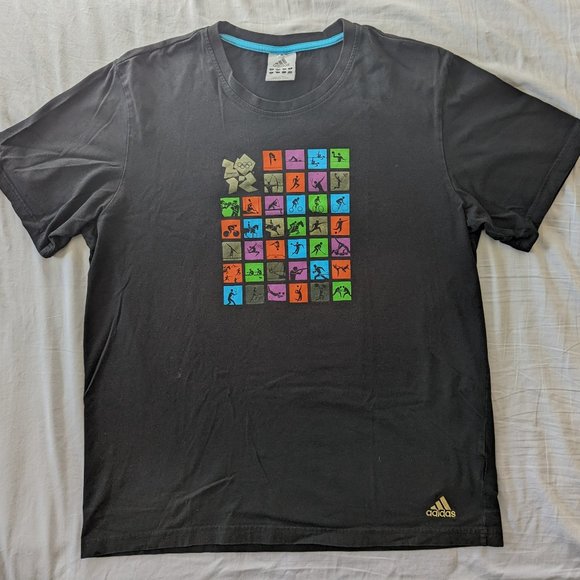 2012 London Olympics Adidas Pictogram Tee (Like New) - Picture 1 of 4
